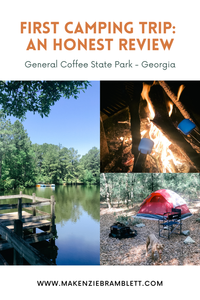 First Camping Trip at General Coffee State Park