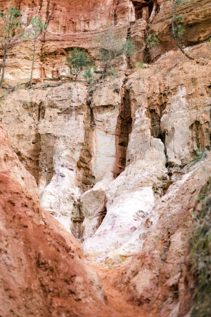 providence canyon walls