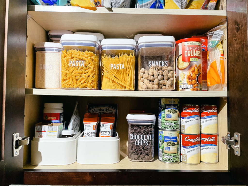 apartment pantry organization