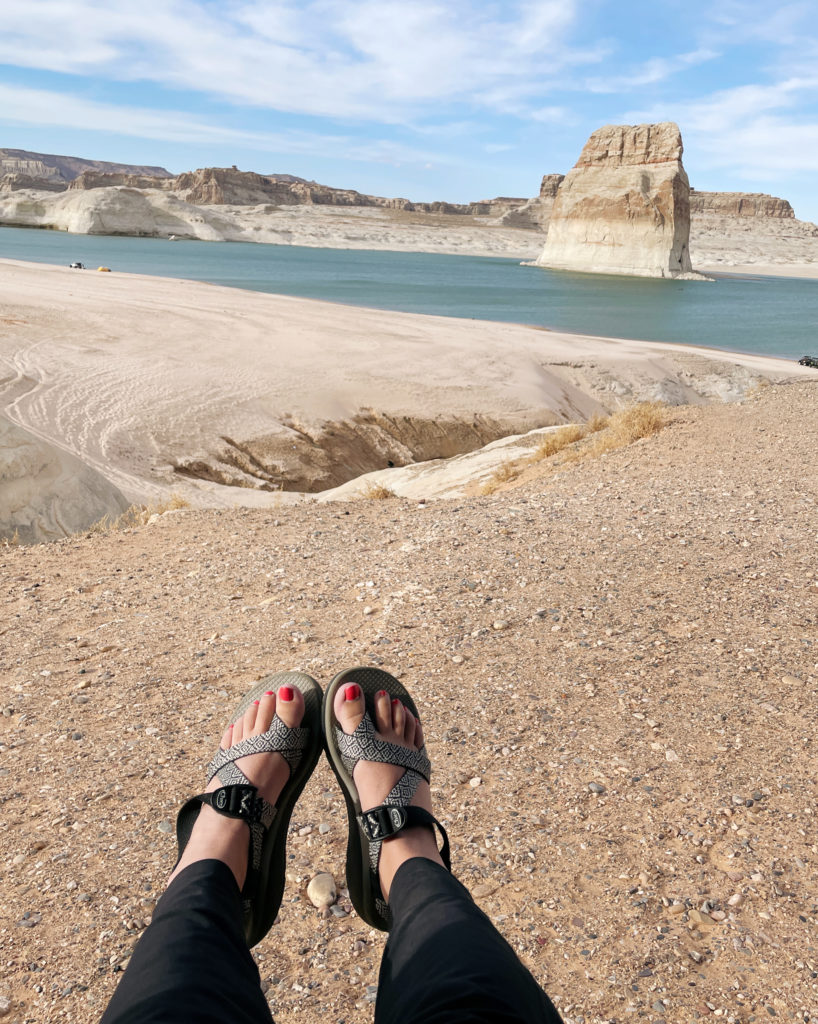 Lone Rock Beach camping