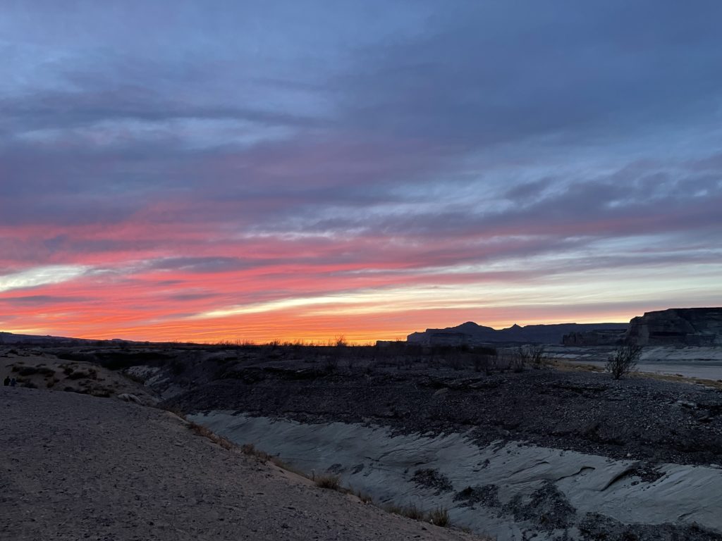 Sunset at Lone Rock Beach